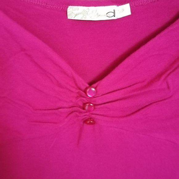 Y2K Dynamite Pink Top - Picture 3 of 4